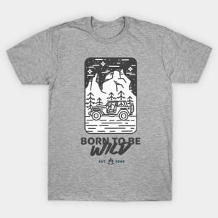 Born to be wild cars T-Shirt